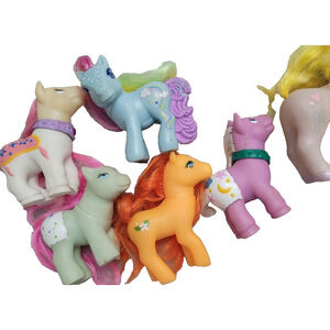 Lot 6 Vintage Remco My Little Pony Pretty Pets Tara Toy Buddy L Corp Unicorn